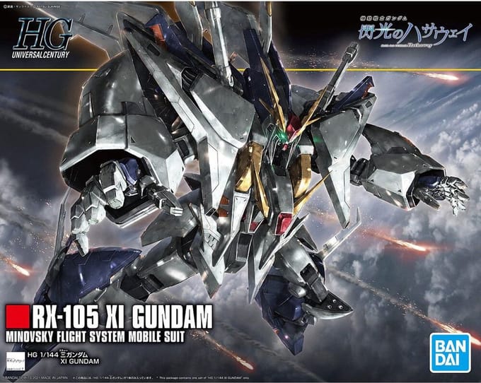Gundam - HGUC 1/144 XI Gundam - Model Kit