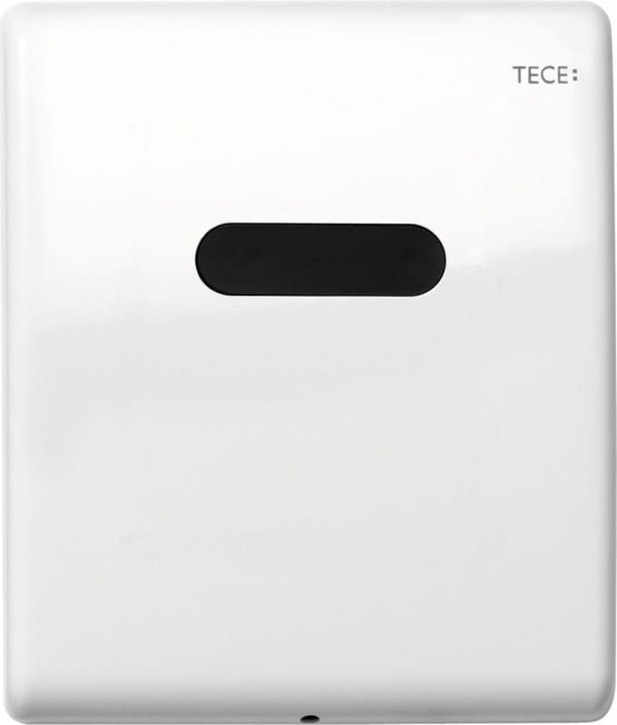 Tece TECEplanus - Elektronische urinoir bedieningsplaat, netvoeding, glanzend wit 9242357