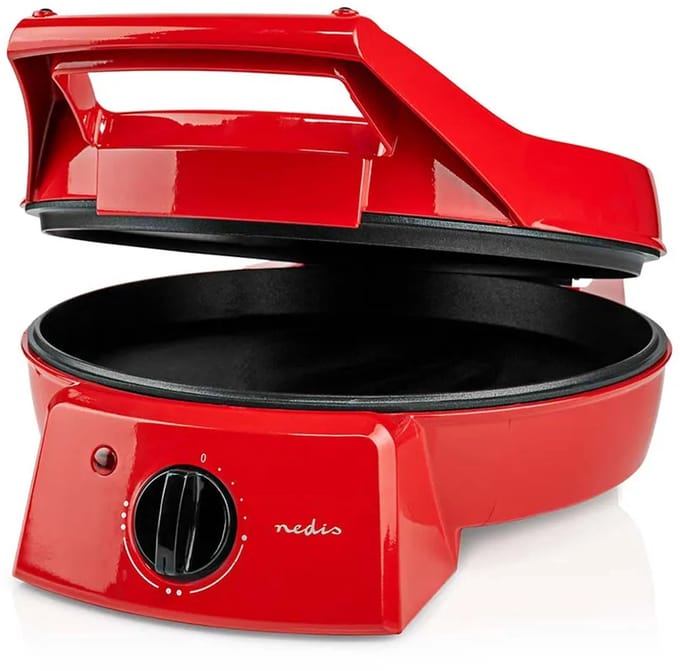 Nedis Pizzamaker & Grill 30 cm – 1800 W – Pizza Oven met Thermostaat
