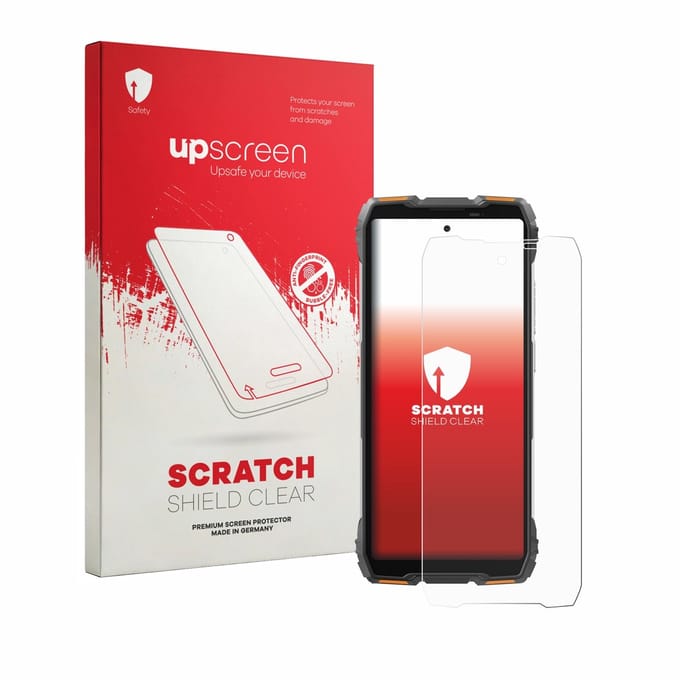 upscreen - Screenprotector voor Blackview Oscal Pilot 6 - Folie Beschermfolie transparant