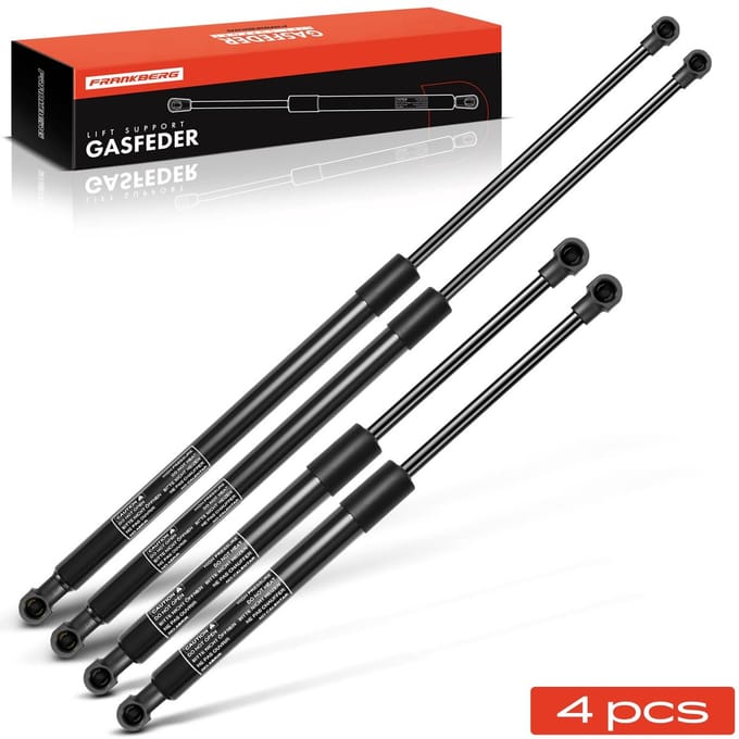 Frankberg 4x gasveer motorkap achterklep voor BMW 3er Touring E46