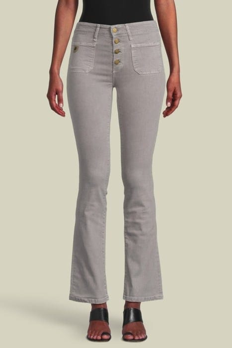 Lois Gaucho-bt 6491 Megalia Shot Titanium Taglia: W24L32 | Pantaloni larghi Outlet | Donna