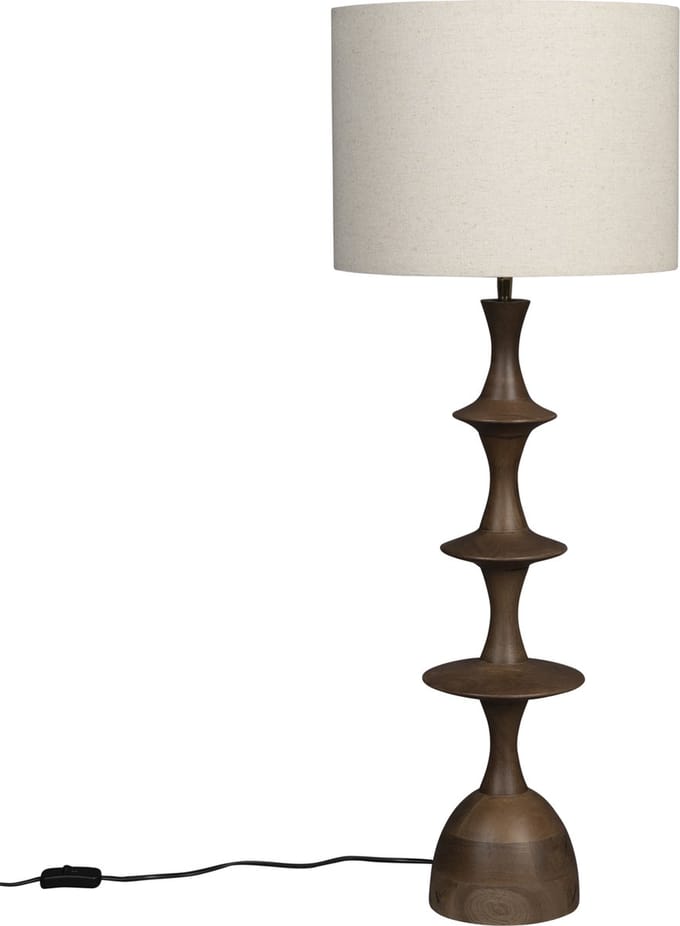 Dutchbone Cath Tafellamp Hout Bruin