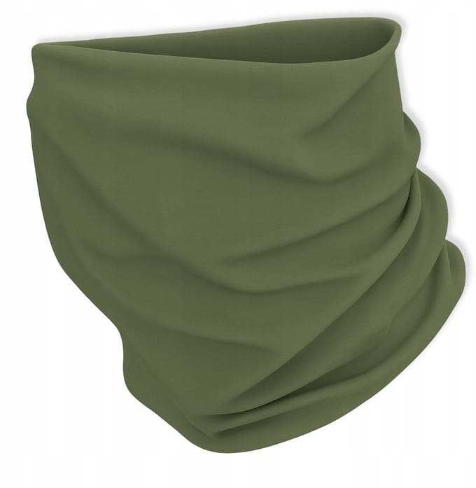 Dartomik - Kinder Nekwarmer - Unisex - Olijfgroen - 9 jaar+