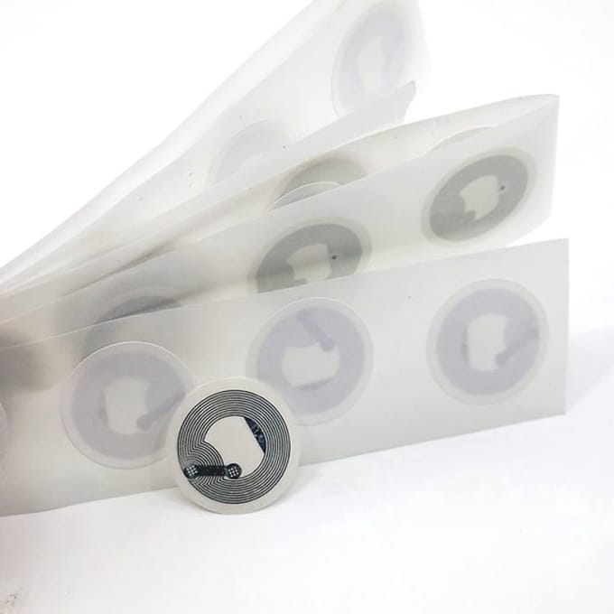 Programmeerbare ronde NFC-stickers van VT Products