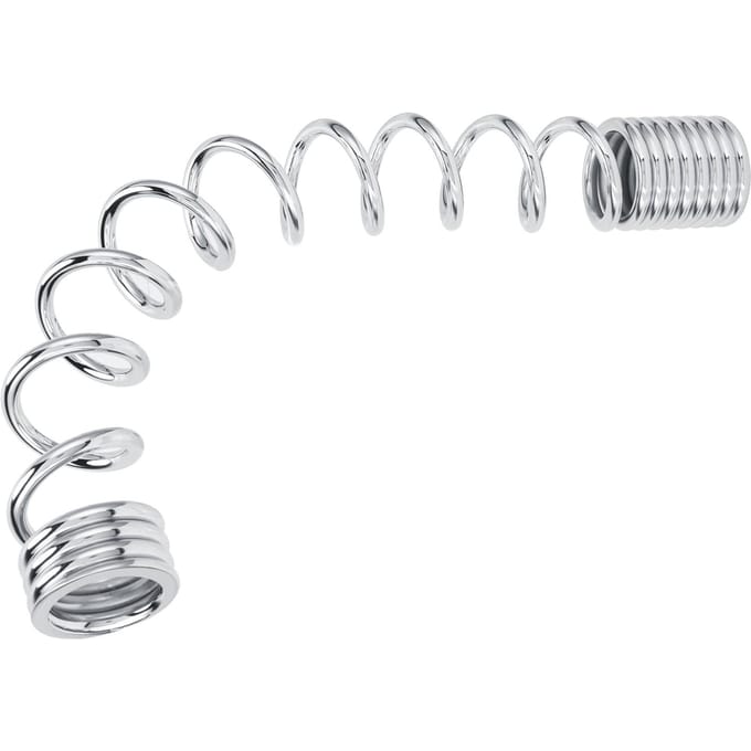 Robinet à douchette à ressort court en acier inoxydable Accessoire pulvérisateur de rinçage haute pression white