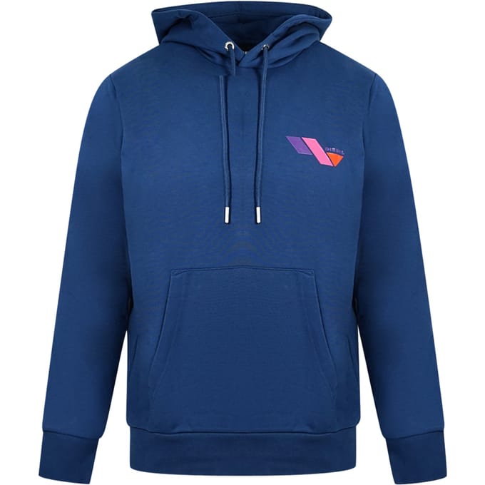 Diesel S-Girk-Hood-K3 blauwe hoodie