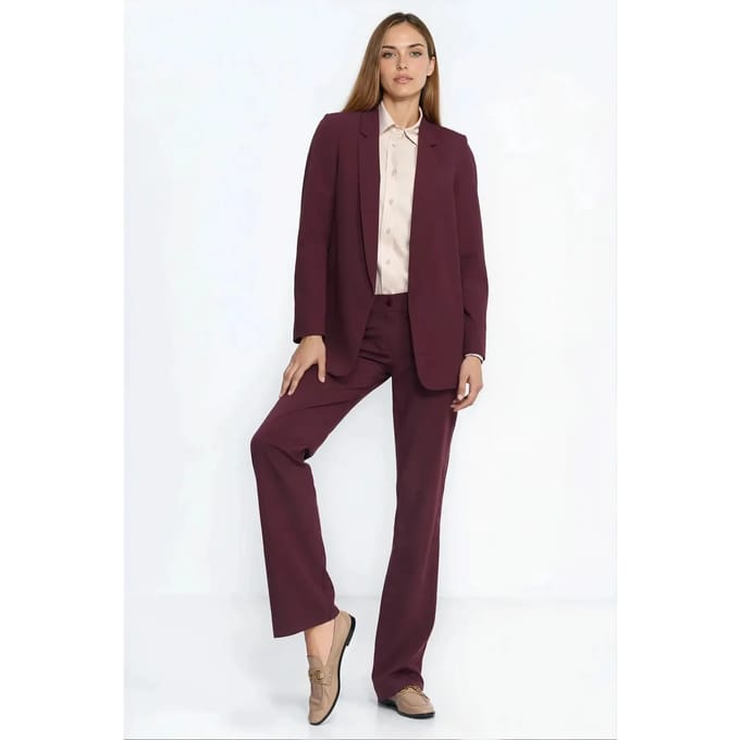 Open klassieke blazer voor dames Nife