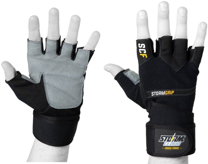 StormCloud CrossForge - Sporthandschoenen - Zwart/Grijs - XL