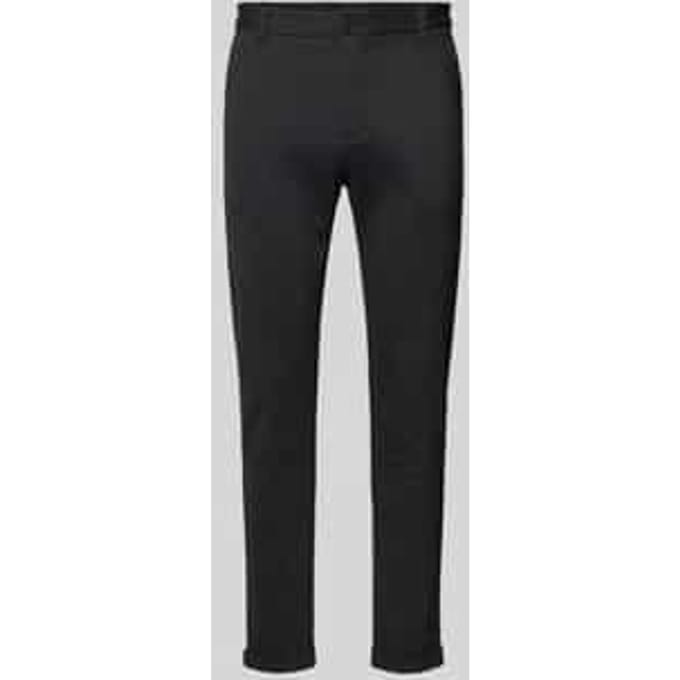 Slim fit stoffen broek met verkorte snit