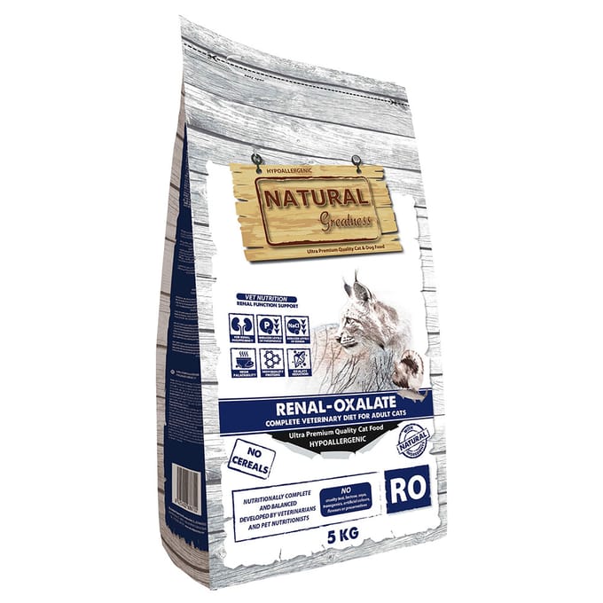 Natural Greatness - Veterinary Diet Renal Oxalate Complete Kattenvoer 5 kg