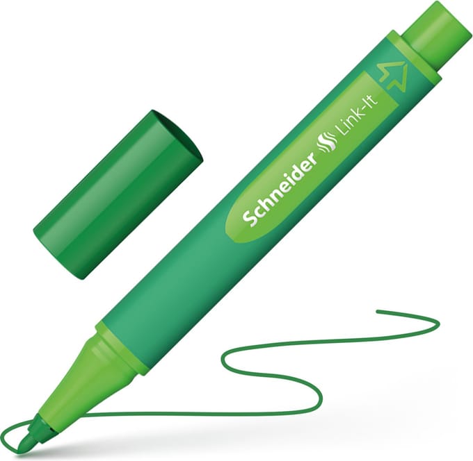 Schneider viltstift - Link-It - lijnbreedte 1,0mm - blackforest-green - S-192004