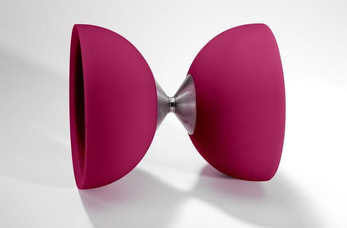 Acrobat Diabolo 105 Rubber 12 X 10,5 Cm Roze