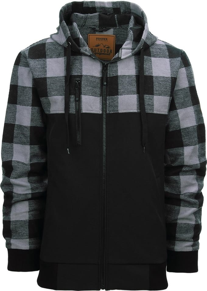 Fostex Houthakkers Jacket zwart/grijs - M