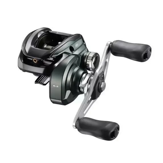 Linkshandige hengelsporto reel Shimano Curado M 201