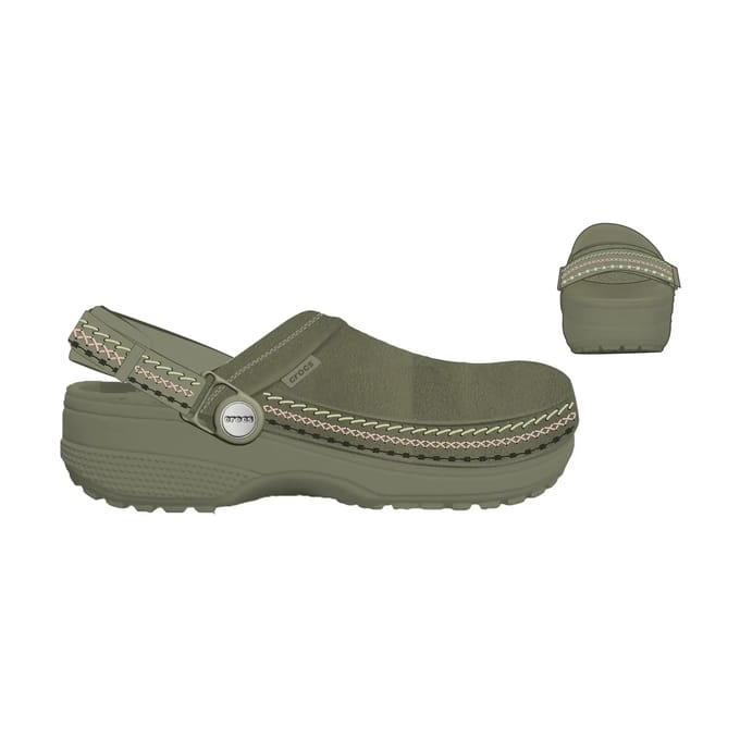 Klompen Crocs Crafted Vegan Suede