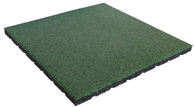 IVOL Rubber tegel 25 mm - 50 x 50 cm - Groen