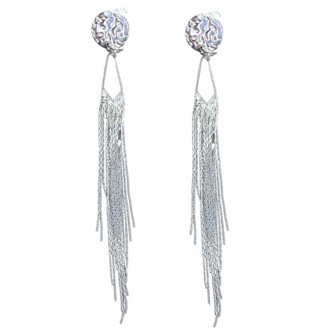 Oorbellen Raya zilverkleur steker - Charme Bijoux