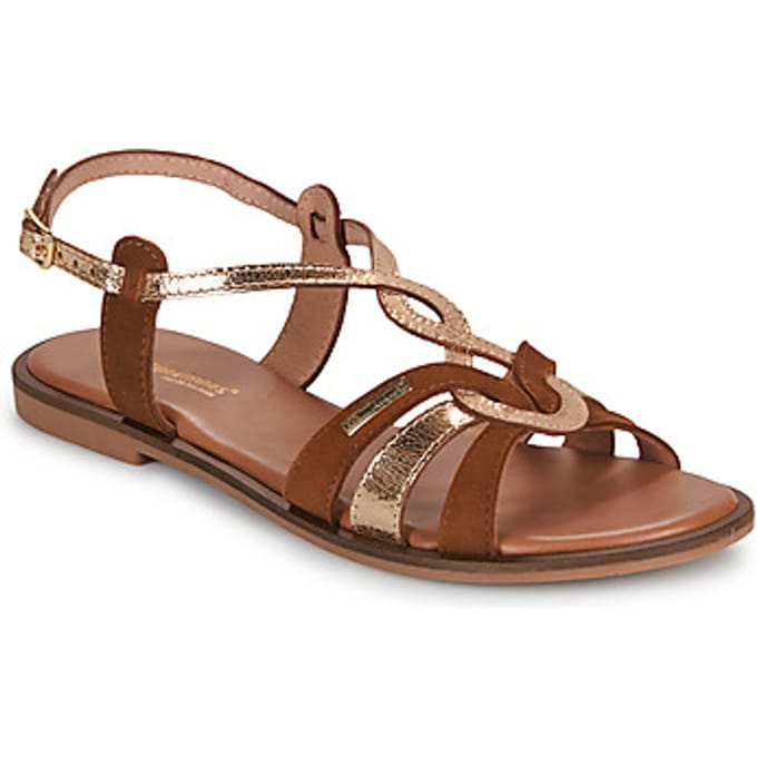 Habby leren sandalen