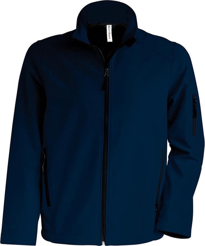 Kariban Heren Soft Shell-jasje (Marine)