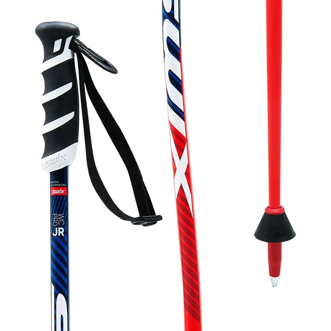 Swix Wc Pro Sg Junior Stokken Zilver 105 cm Jongen