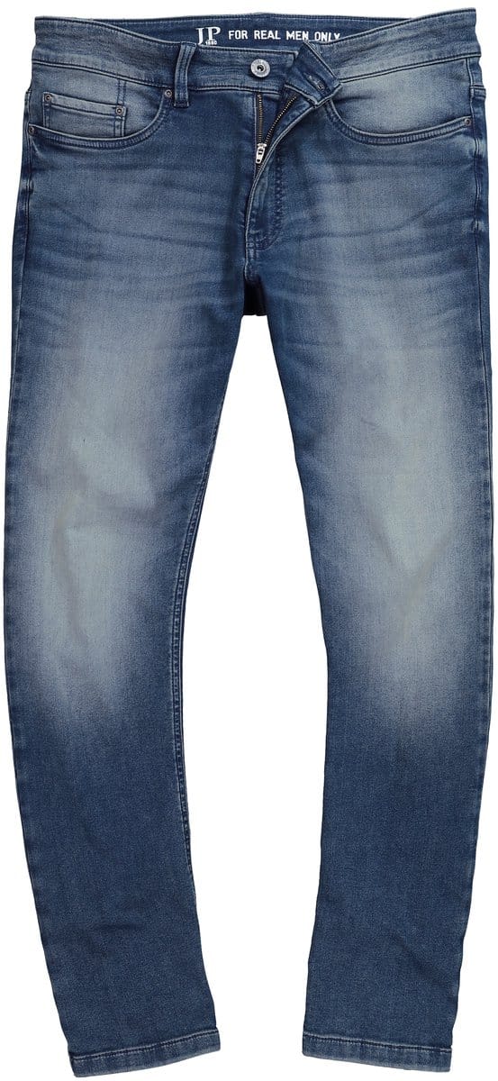 JP 1880 - Heren - Jeans FLEXNAMIC® 5-pocket Regular Fit - Donkerblauw denim - Maat 33