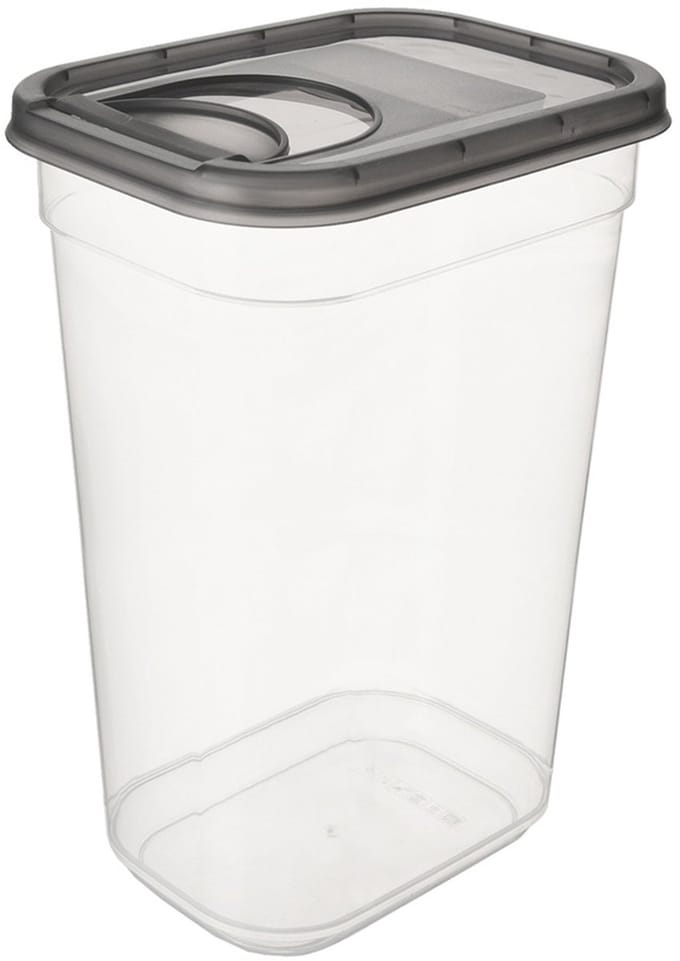 Orion Grey Serie - Voorraad Container met Doseerfunctie - 3,2L - BPA-vrij - Transparant