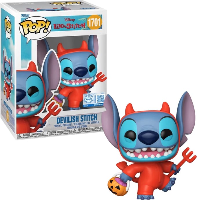 Funko Pop! Lilo & Stitch - Devilish Stitch #1701 Special Edition Exclusive