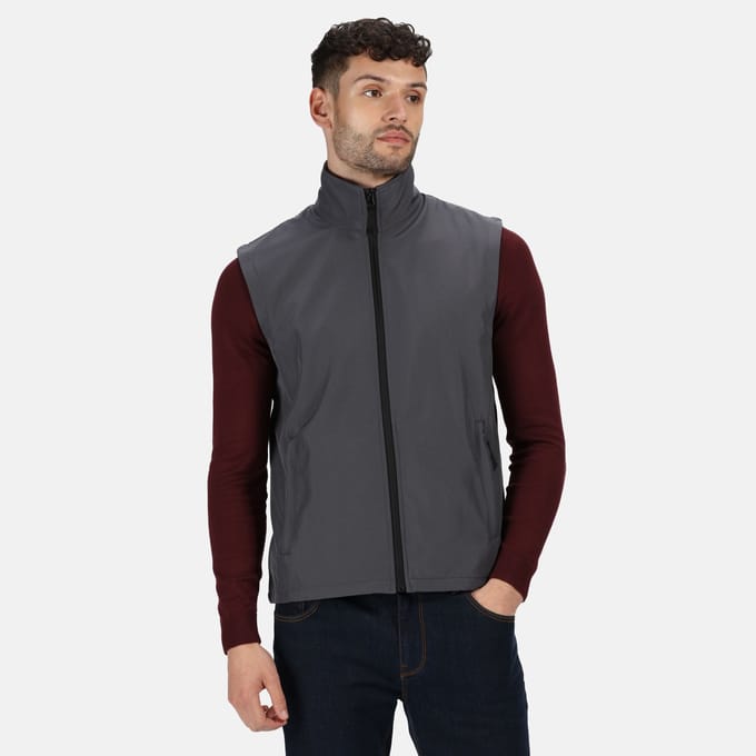 Regatta Professionele Heren Klassieke Lichtgewicht Softshell Bodywarmer (Afdichting Grijs)