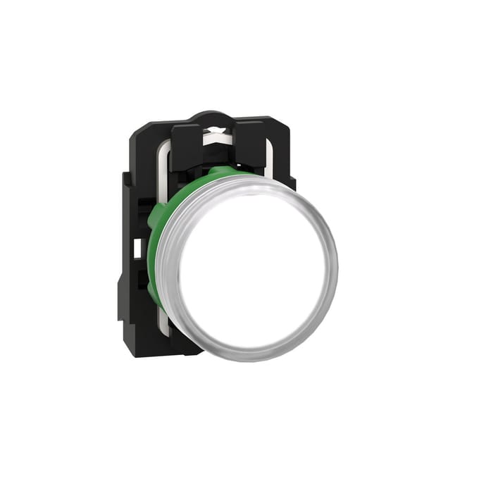Schneider Electric XB5AVB1 Witte LED Pilootlamp 24V IP66 - XB5AVB1