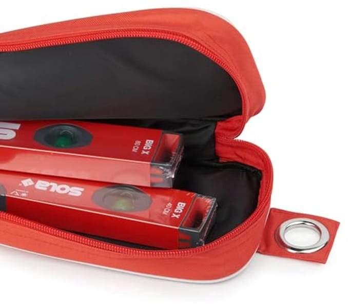 Waterpas Set van 3 - 30 cm, 60 cm, 100 cm - Inclusief Beschermtas met Draaggreep