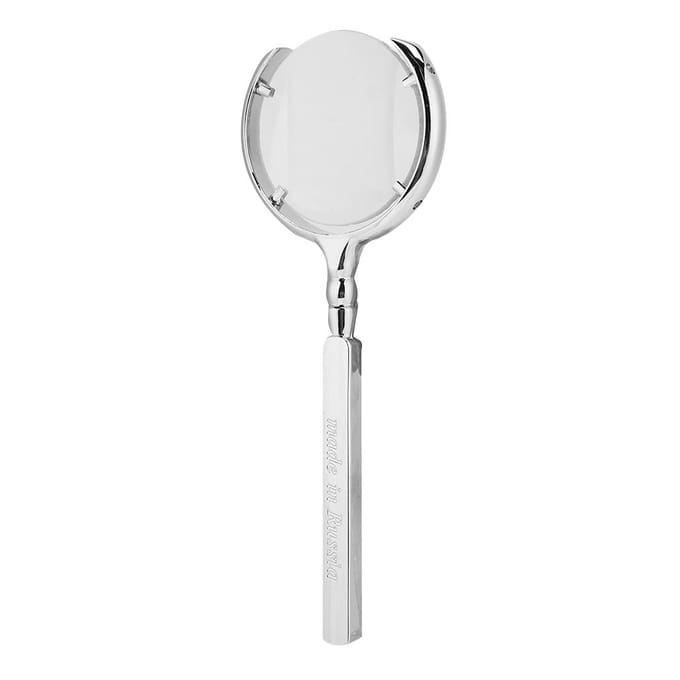 Handheld Knutselvergrootglas Boek Lezen Horloge Sieraden Repareren VergrootglasZilver zilver