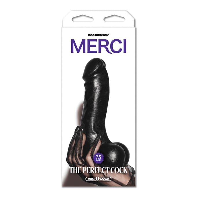 The Perfect Cock - 7.5" / 19 cm - Black