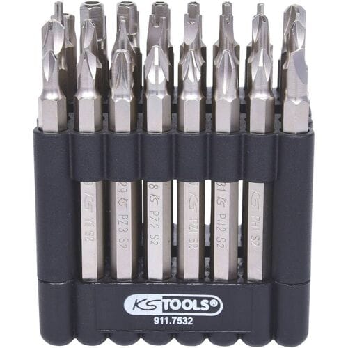 KS Tools 9117532 911.7532 Bitset Dop (zeskant)