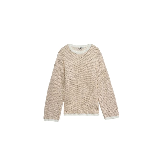 Lurex Gebreide Pullover Dames Salsa Jeans