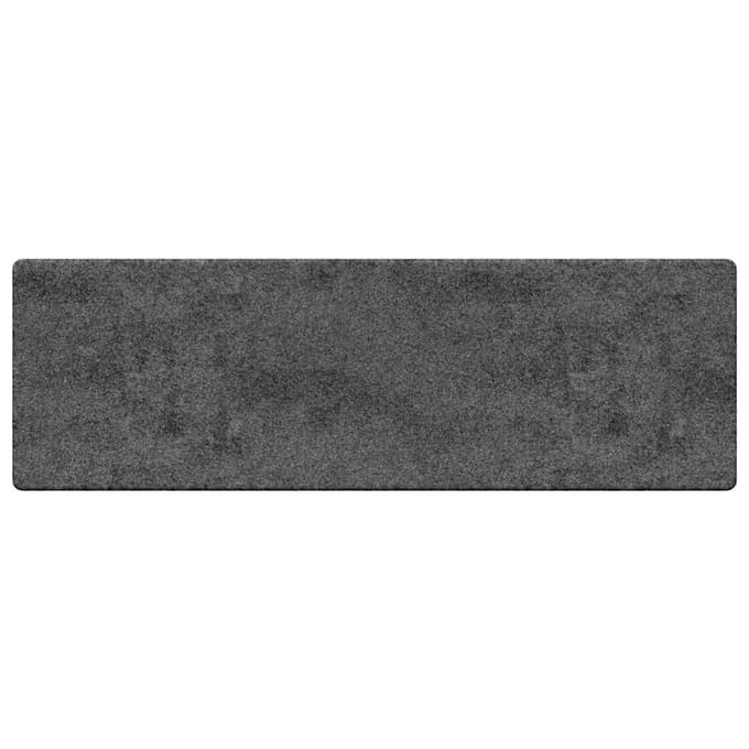 vidaXL Tapijt Loper Grijs 80 x 400 cm 100% Polypropylene Tuft