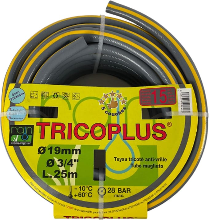 Rain | Tricoplus 25 meter tuinslang - 19 mm - 3/4" - 28 Bar