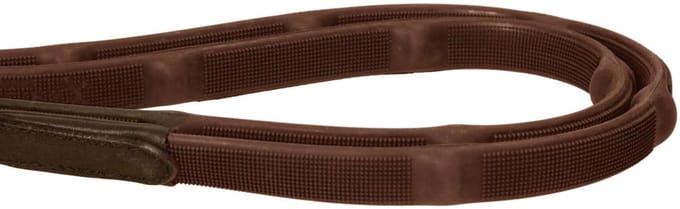 Horsegear Teugels Horsegear Hgsoft Rubber Bruin