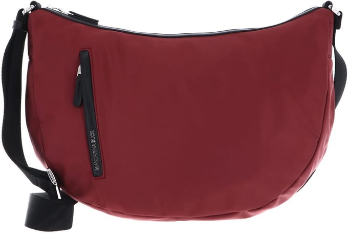 MANDARINA DUCK schoudertas Hunter Hobo Bag Grape donkerrood