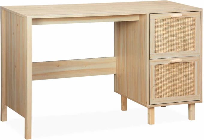 sweeek - Bureau camargue, 120x48x75cm