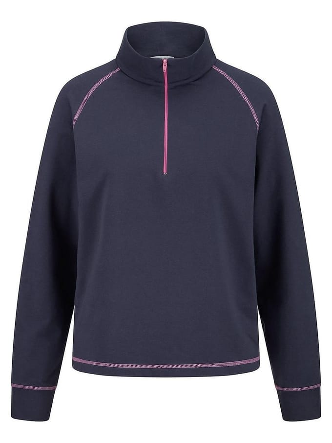 Sweater Van Peter Hahn blauw