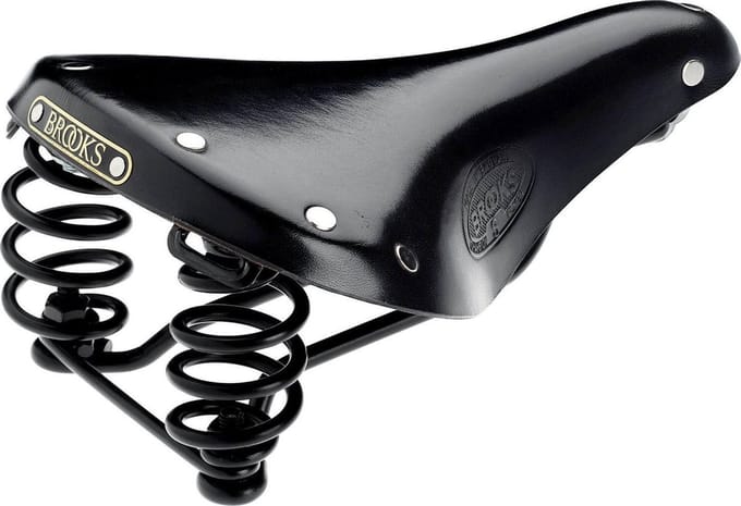 Brooks zadel B396 Flyer S dames zwart - ZDB396DZ