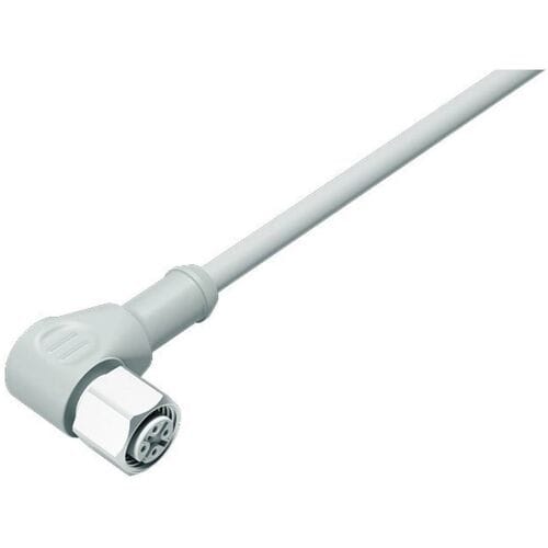 binder 77 3734 0000 40404-0500 Sensor/actuator connector, geassembleerd M12 Koppeling, haaks 1 stuk(s)