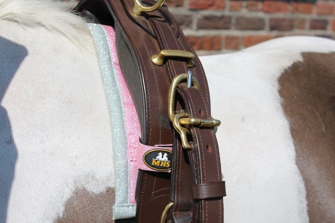 MHS Longeer/Tuig onderlegger Glitter