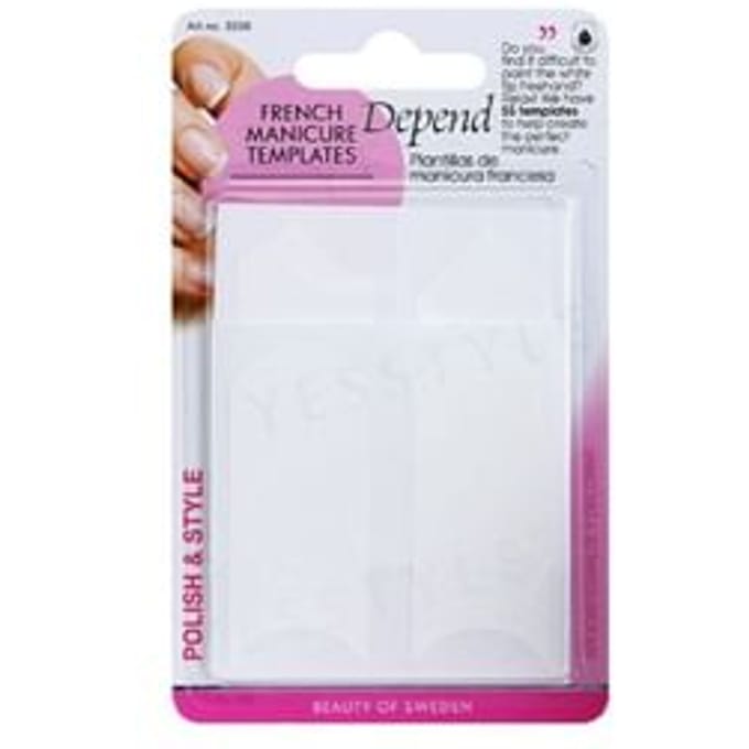 Depend Cosmetic - French Manicure Templates 55 pcs