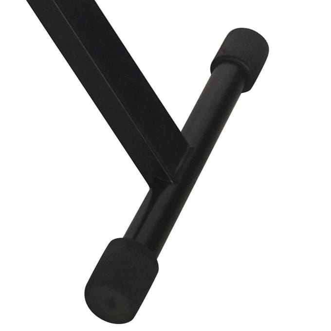Banc de piano banc de clavier de style X hauteur réglable, siège de chaise de tabouret de clavier rembourré pour noir