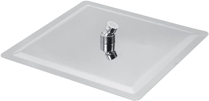 Regendouche Vierkant - Inbouw Douchekop - Ontspannen Douchen - Ultradun Design - 30x30 cm - Zilver