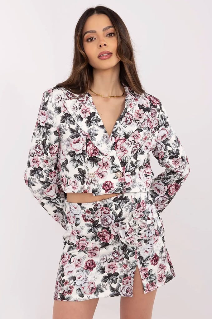 Flora Luxe Set - Grijs / S/M