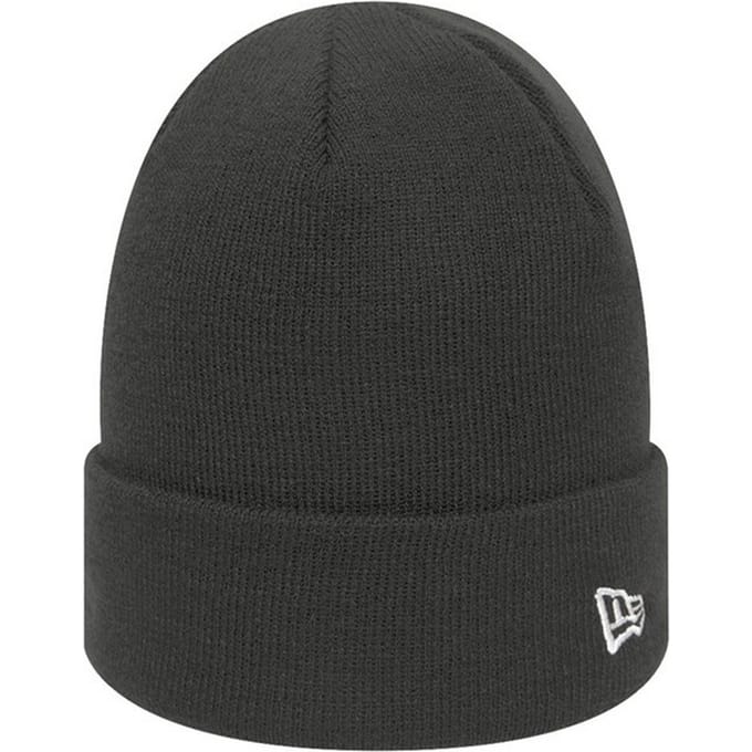 New Era Gebreide muts Unisex Volwassenen Vlag (Donker grafiet)
