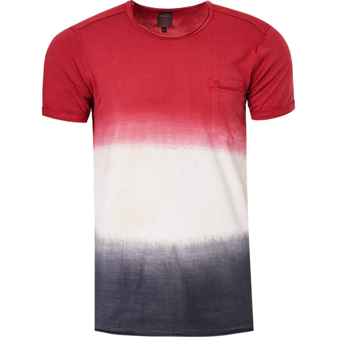 Rond hals Batik T-shirt